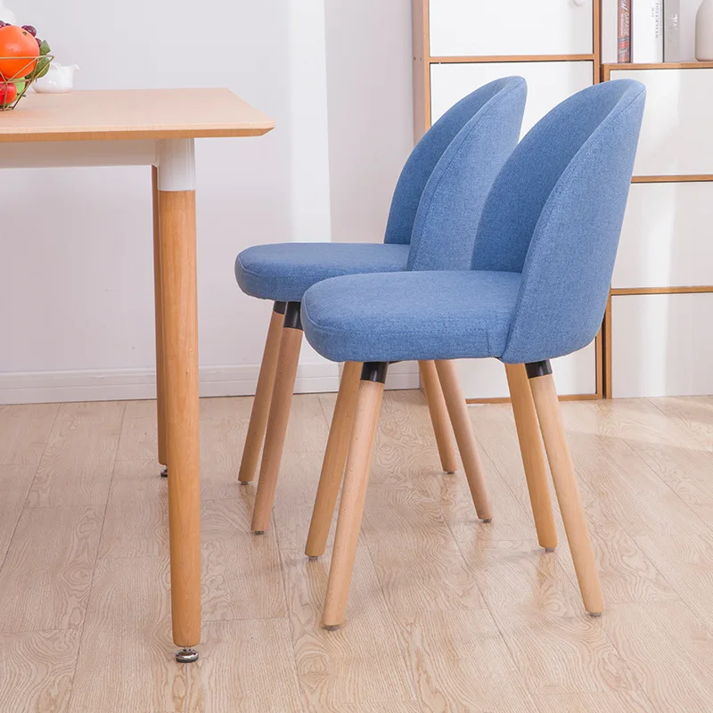 Мебель из массива дерева, ресторан, применимый к стульям, Скандинавская Повседневная ткань, Situ к задней части минималистического кресла для встреч