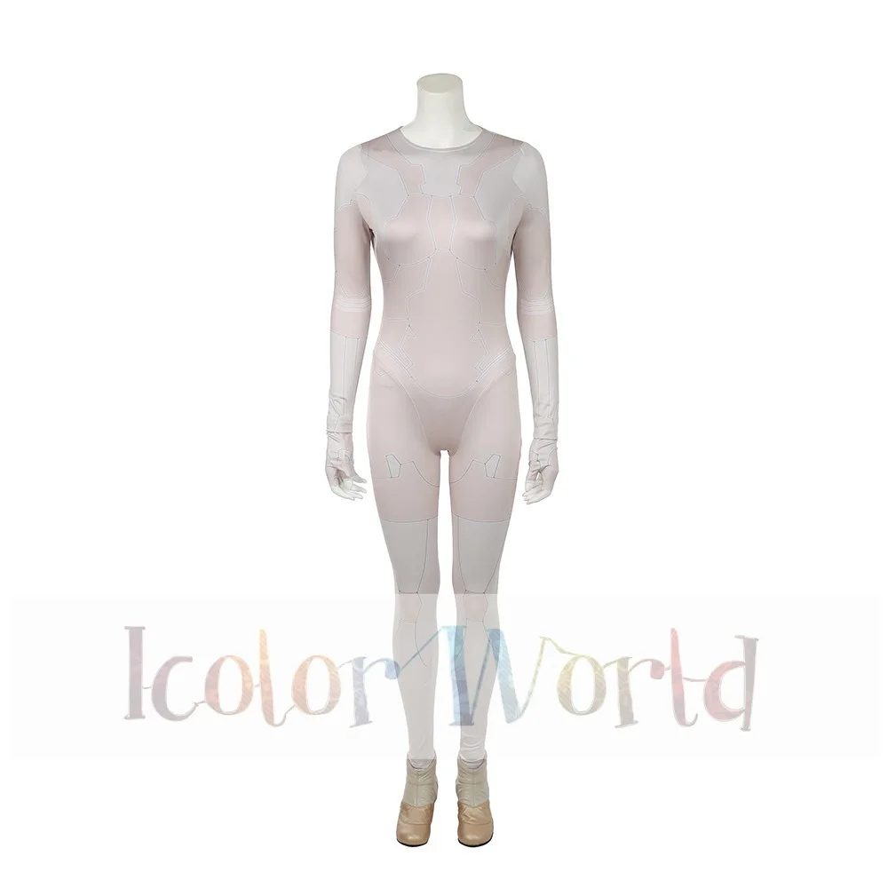 Ghost In The Shell Major Motoko Kusanagi Jumpsuit Cosplay Costume 01