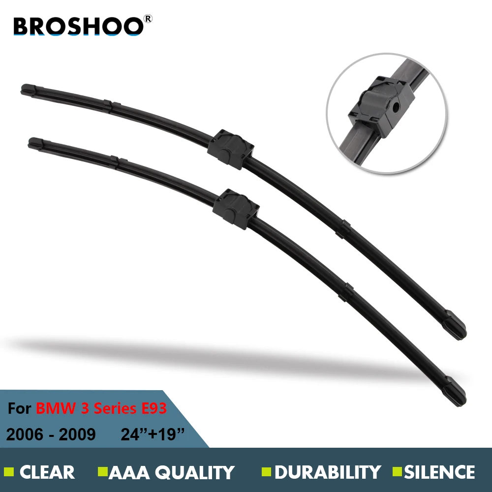 BROSHOO Car Windscreen Wiper Blade Clean The Windshield Fit Side Pin