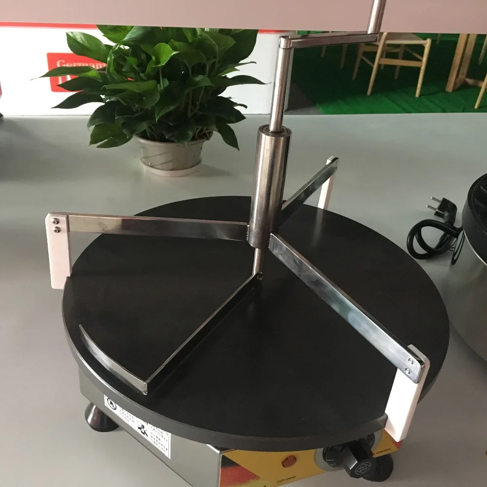 

40cm Commercial Stainless Steel Crepe Maker Pancake Batter Spreader Stick Crepe Tools Restaurant Canteen Specially Supplies