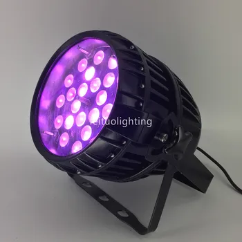 

4/lot China dj club party event stage zoom par led 24X18W RGBWA UV 6 IN 1 outdoor dmx led par 64 zoom