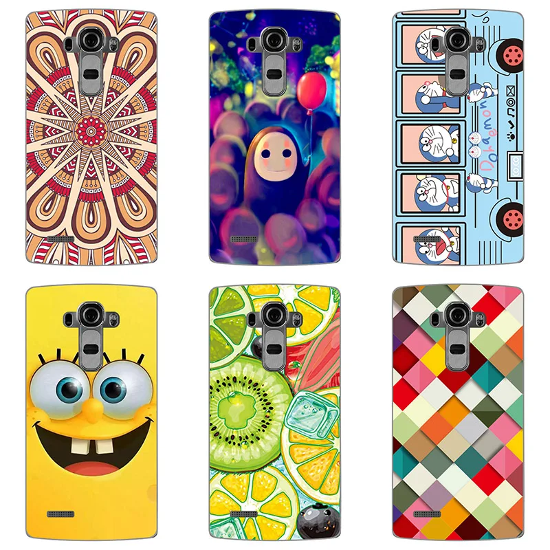

For LG G4 H815 H818 5.5" hard Plastic Case Cover phone shell Colorful printing Case For LG G4 Painted Flower hard Cases