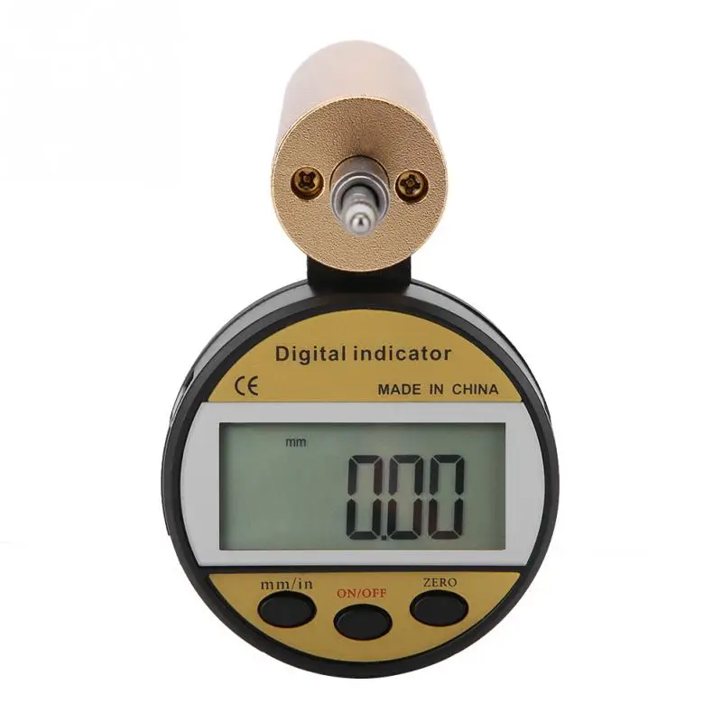 

Digital Indicator 0-12.7mm 0.01mm Precise Vertical Type Digital Indicator Gauge Tool 0.03mm Test Probe Gauge