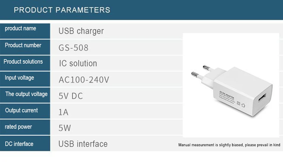 !ACCEZZ EU Plug Adapter Travel Wall Fast Charge For iPhone X 8 Samsung S9 S8 Universal Quick Charging Mobile Phone USB Charger  (1)