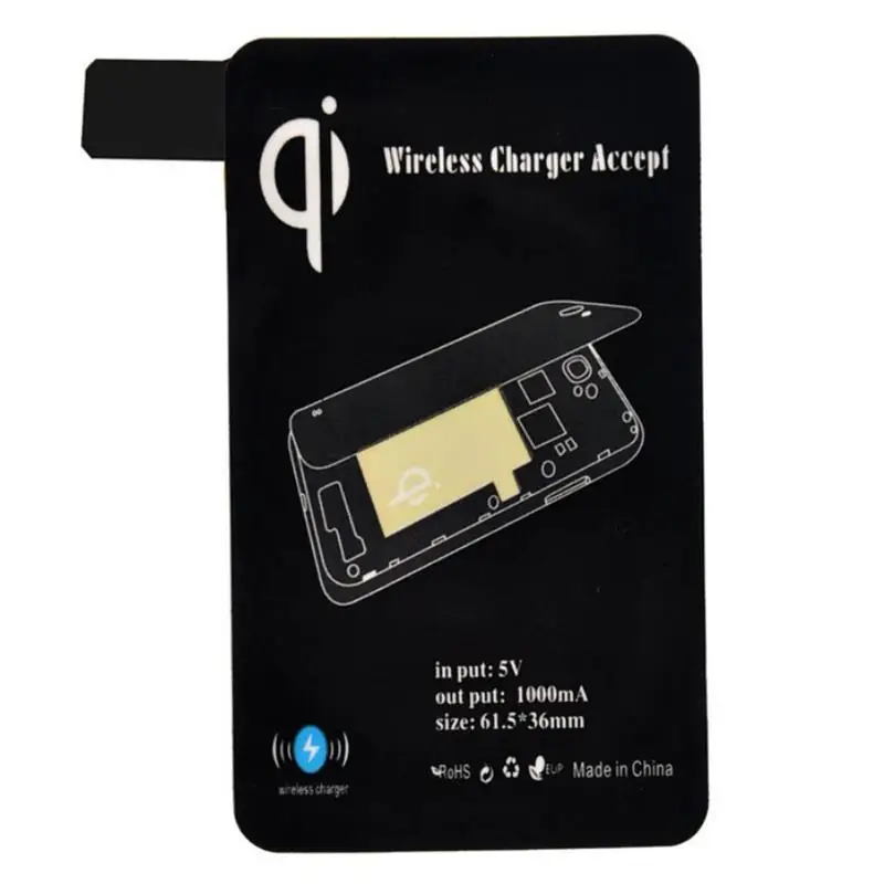 Hot selling Qi Standard Wireless Charger + Receiver Tag For Samsung Galaxy S5 I9600 G900