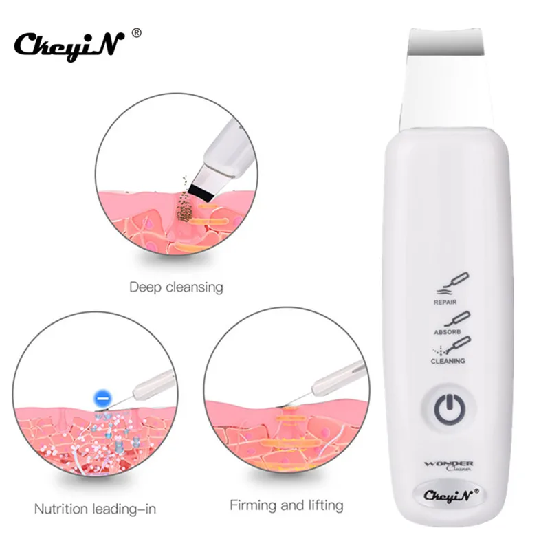 Buy Facial Ultrasonic Ion Skin Scrubber Ultrasound