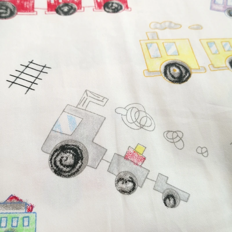 2pcs 100% cotton crib bedding set pillowcase and duvet cover for 120x60 130x70 baby bed (10)