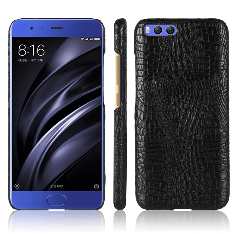 

Xiaomi Mi 6 M6 Mi6 Case Crocodile Grain PU+PC Skin Back Cover Hard Phone Case for Xiaomi Mi 6 M6 Mi6 Hard Cover Protector