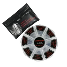 Vape Dream хлопок+ 48 шт. готовые катушки инопланетянин плавленый Clapton хлопок бекон DIY Набор инструментов аксессуары для электронных сигарет