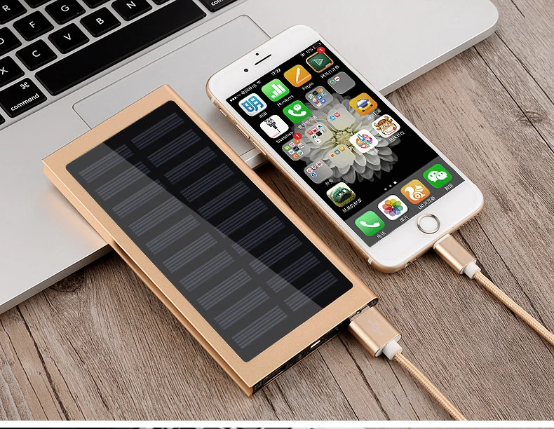 Солнечное зарядное устройство, водонепроницаемое, 30000 мА/ч, солнечное зарядное устройство, 2 usb порта, Внешнее зарядное устройство, зарядное устройство для смартфонов Xiaomi, iPhone7, 8, huawei