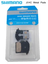 Almofadas de freio de disco de metal j04c j04c da bicicleta das aletas refrigerando m9000/m9020/m987/m985/m8000/m785/m7000/m675/m6000/m615