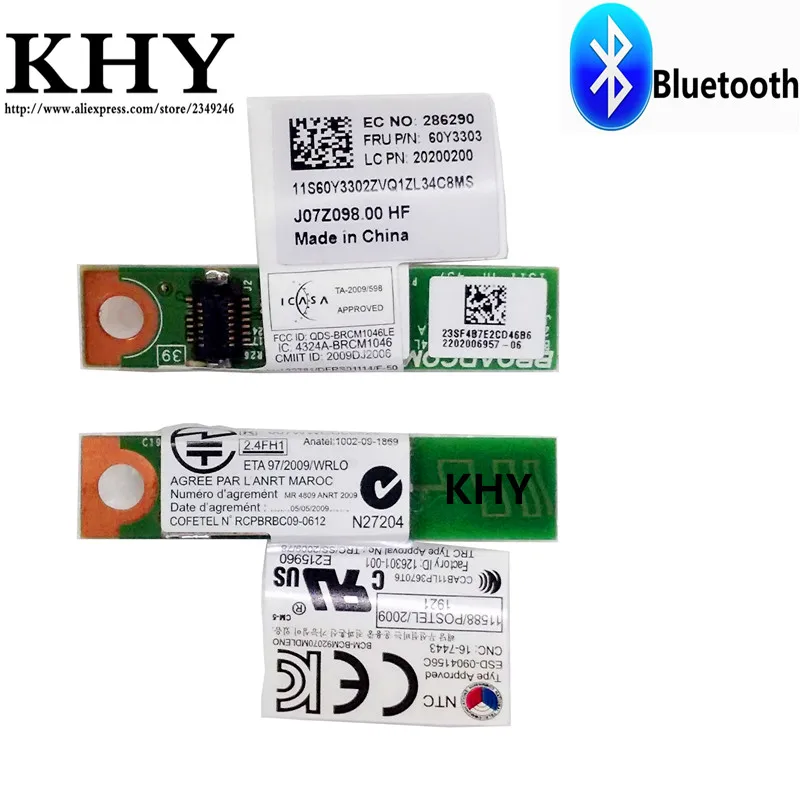 

Bluetooth 4.0 Adapter card For Thinkpad X200 X220 T400S T410 T420 T430 T430S T510 T520 T530 W510 W520 W530 FRU 60Y3303 60Y3305