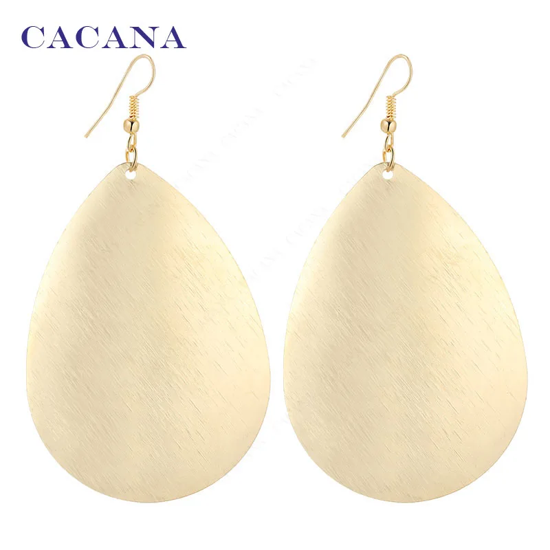 

CACANA Dangle Long Earrings For Women Super Water Drop Fashion Bijouterie Hot Sale No.A393 A394