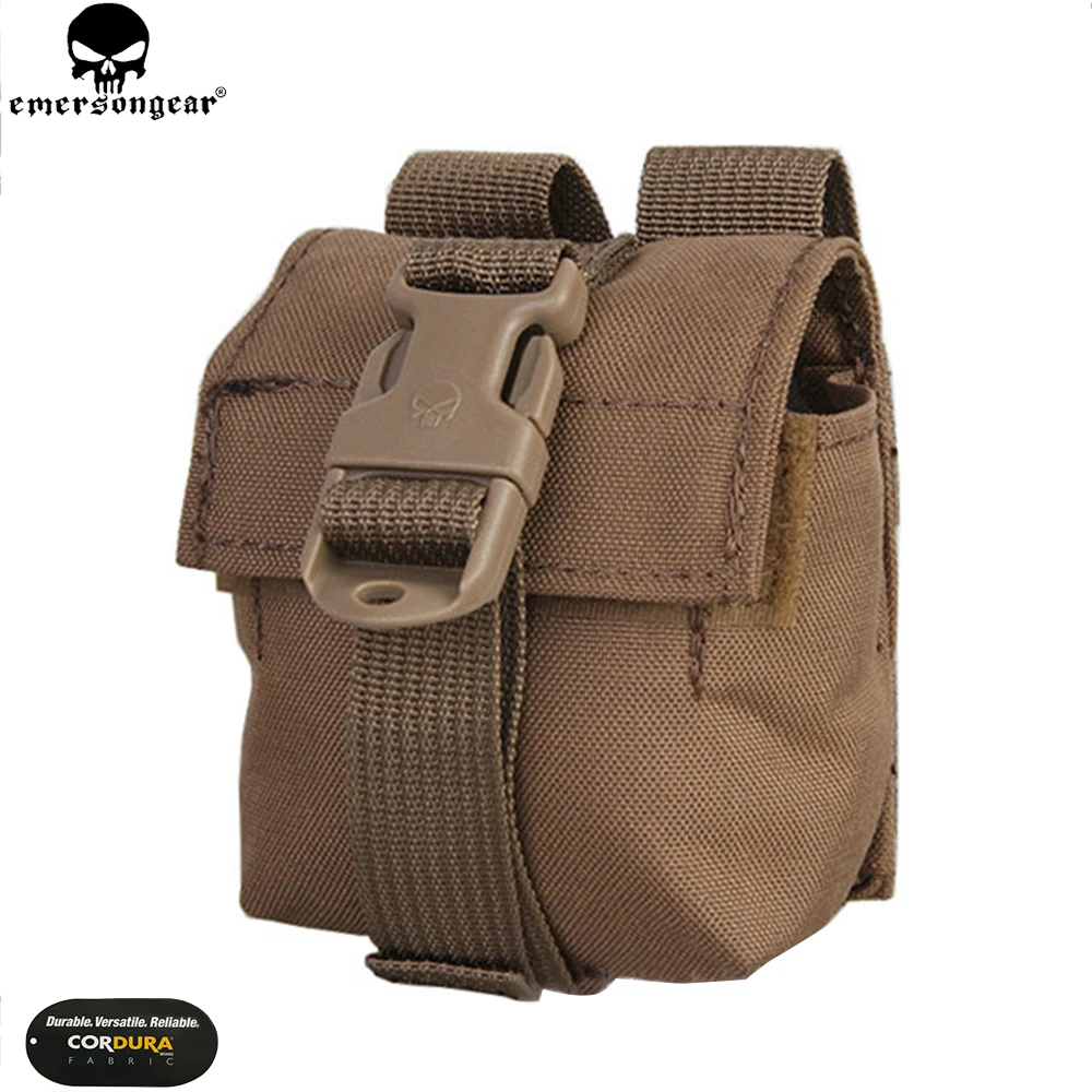 

EMERSONGEAR LBT Style Single Frag Grenad Pouch Molle Military Airsoft Paintball Combat Gear Emerson Multicam EM6369