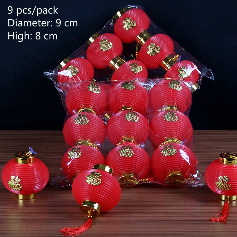 Hanging Lantern Traditional Chinese Red Small Spring Festival Party Hanging Lantern Traditional Chinese Red Small Spring Festival Party