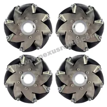 152 мм(6 ВКЛ) сверхмощные Mecanum колеса 4 шт(150 кг Полезная нагрузка) 14156