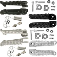 Для Yamaha YZFR1 2002-2011 YZFR6 2003 2004 2005 2006 2007 2008 2009-2012 YZF R1 R6 мотоциклетные Передние Задние подножки - изображение