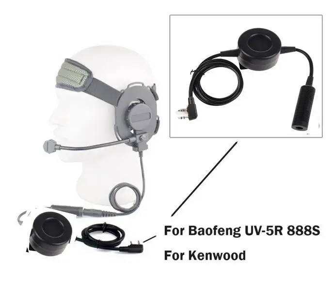 Z-Tactical PTT TCI рация гарнитура Водонепроницаемый круглый PTT для рации Motorola Kenwood TYT F8 BAOFENG 5R радио