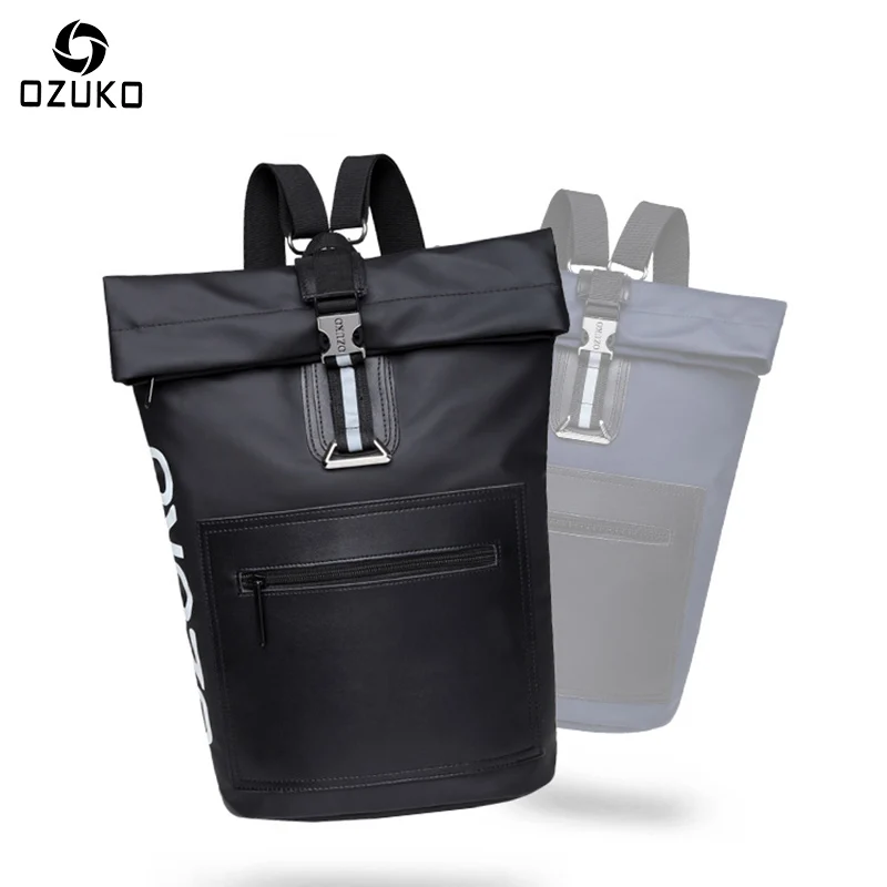 

OZUKO Backpack Male Waterproof laptop backpack Brand Creative men bags Anti-thief Casual teenager backpack mochilas mujer 2018