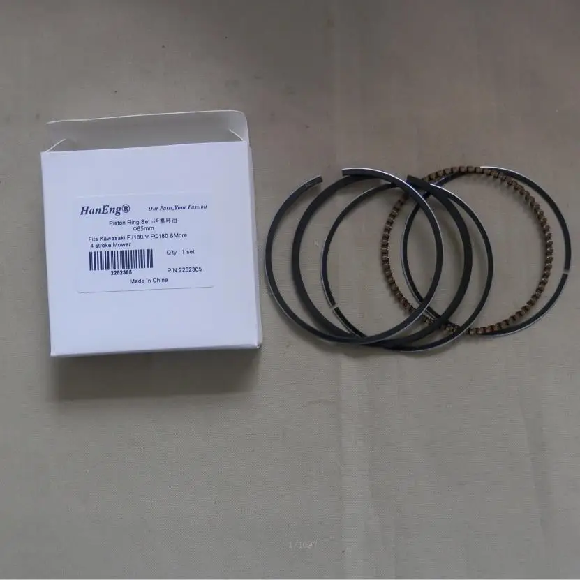 Fj180 Piston Ring Set 65mm For Kawasaki Fj180v Fc180 4 Cycle 6 5hp Mtd Kaaz Mower Cylinder Bock Oil Ring Compression Rings Piston 65mm 65mm Piston65mm Piston Rings Aliexpress