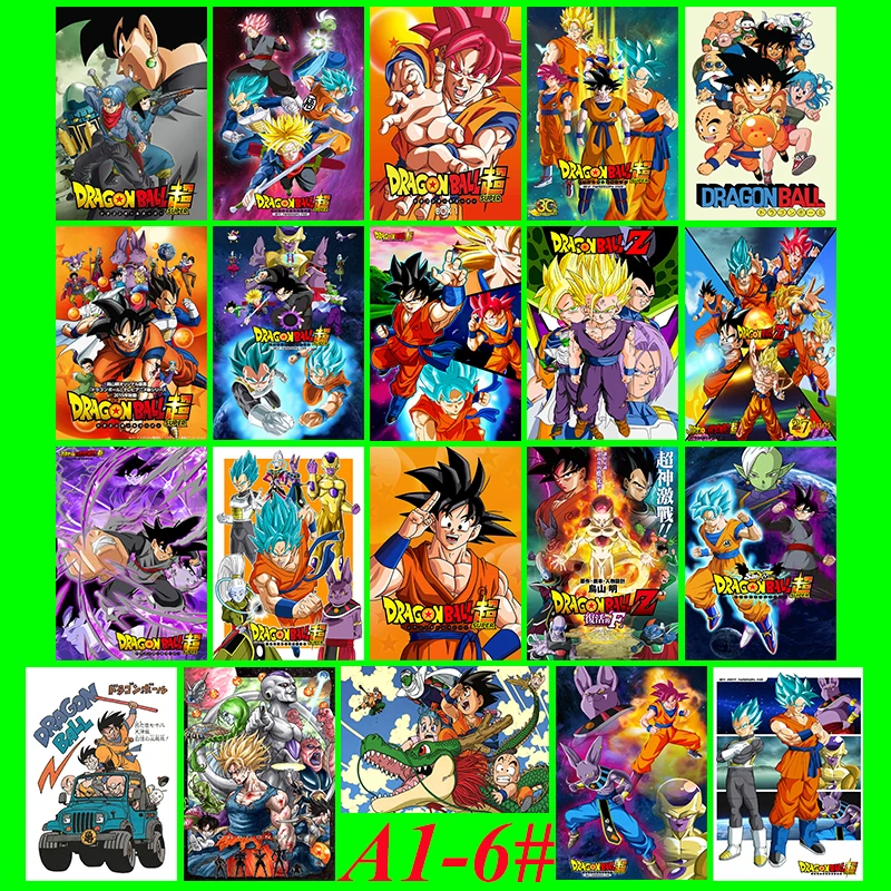 Lanchenyi Dragon Ball 20/шт ПВХ серия стикер домашний декор холодильник Стайлинг настенный