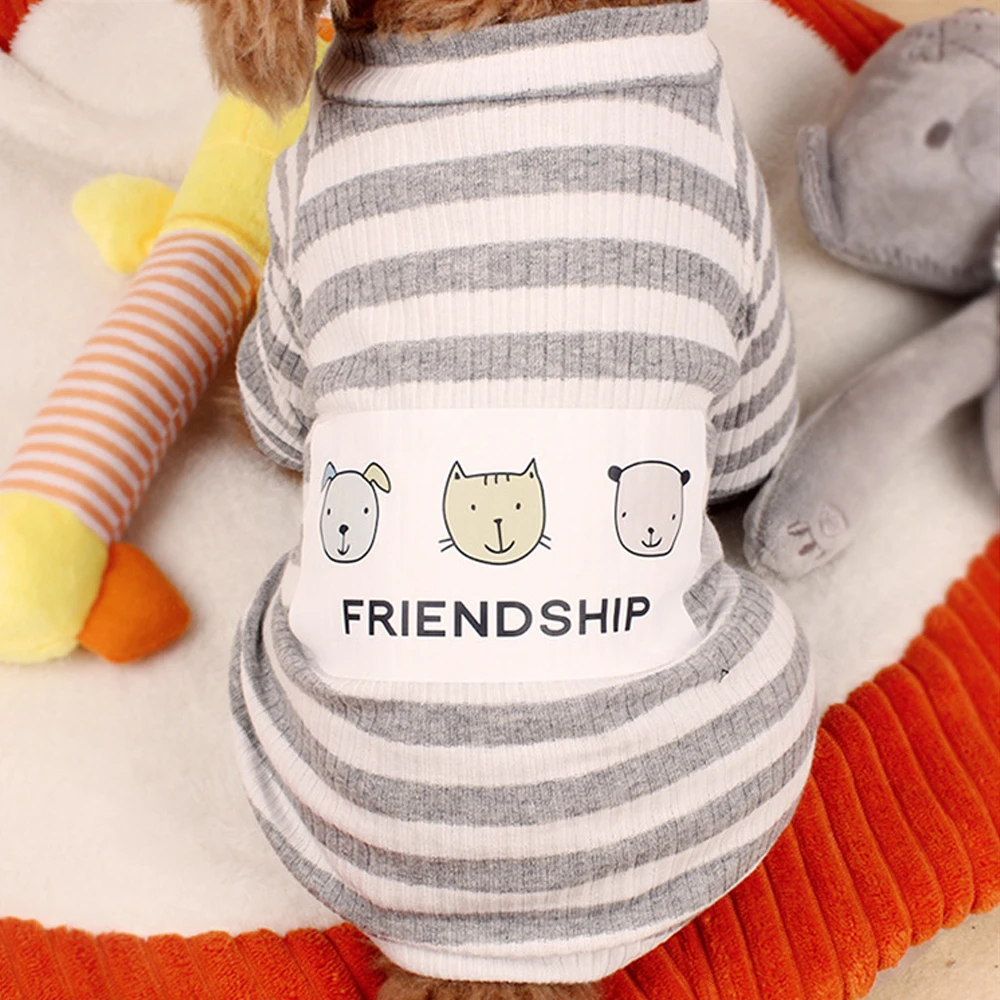 Pet Clothing Pijama Perro Pet Products Dog Pajamas Jumpsuit Dog Clothes Pyjama Small Medium Dog Costume - Цвет: Grey Thin