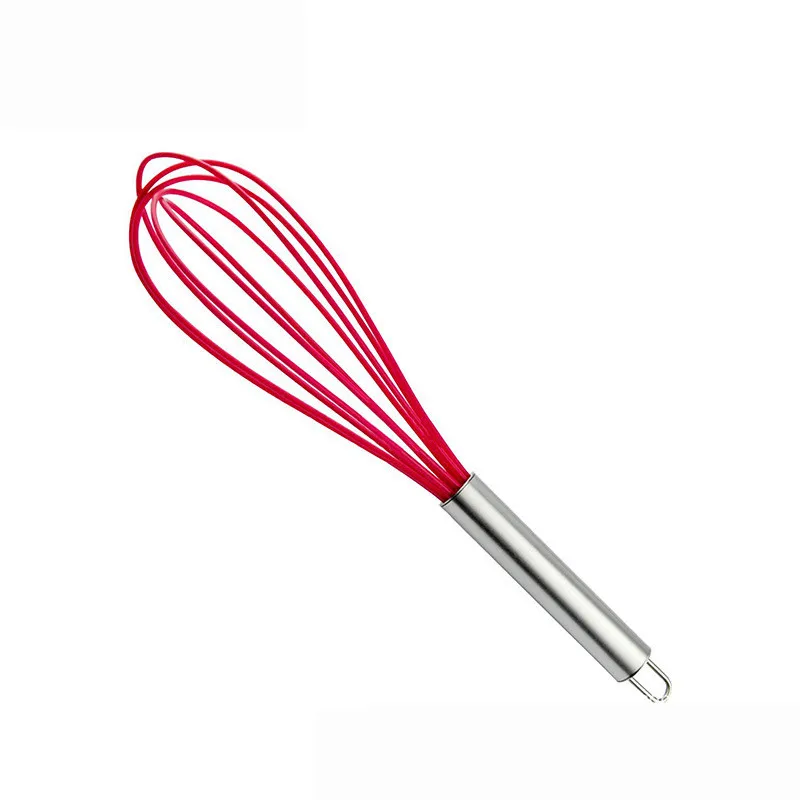 

Kitchen Premium Silicone Whisk with Heat Resistant Non-Stick Silicone Whisk Cook L507