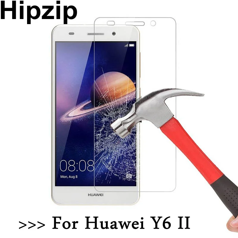 Закаленное стекло 9H для Huawei Y6 II 2016 2 шт./лот защитная пленка экрана L21 L03 L23 5