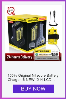 NITECORE UMS2 UMS4 интеллигентая(ый) Батарея Зарядное устройство USB Выход 3A для LiFePO4 литий-ионный металл-гидридных или никель-гидридных и никель-кадмиевых типов аккумуляторов 18650 21700 20700 10500+ вилка