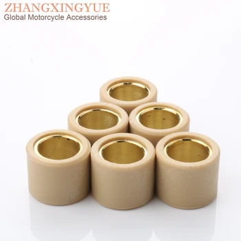 

6pc high quality Variator Roller Weights 13gram 21x17mm for Piaggio X9 Evolution 250 Beverly 300 Ie Tourer 300 Mp3 4T