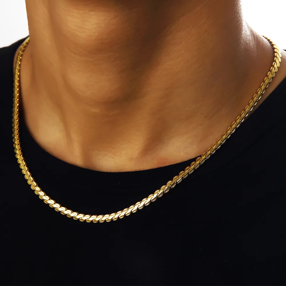 Gold Chain Necklaces For Guys Shop 50 Off Aquavistahotels Com