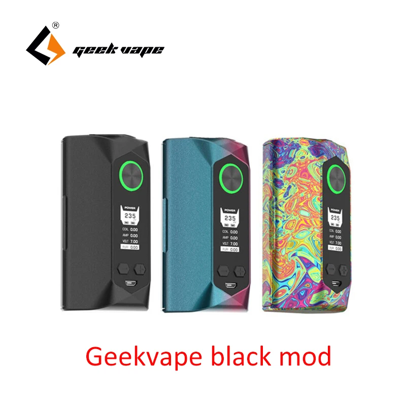 

Original Geekvape Blade mod 235W with aircraft grade material Blade Box MOD Support 18650 20700 21700 Battery Vape