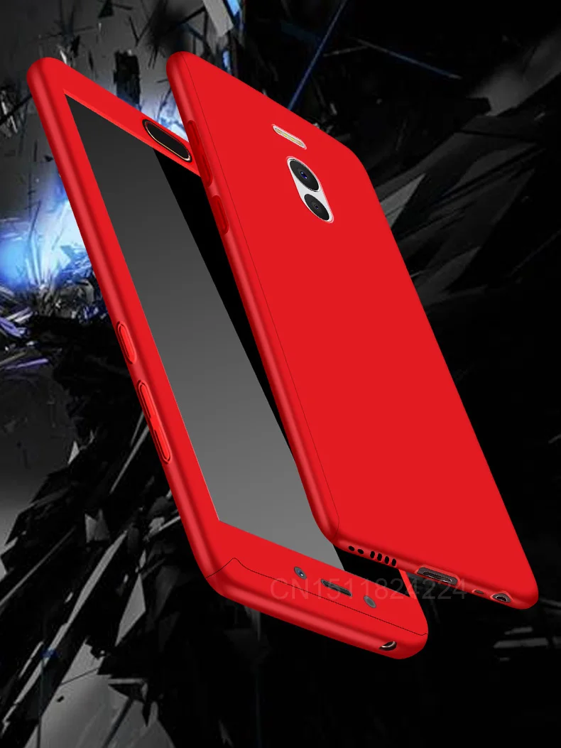 360 Full Meizu M6 note case cover Luxury Hard PC Back Cover Protection back cover case for Me (8)