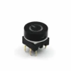 Symbole d'alimentation rond | Série TS27 15mm, avec interrupteur Tact, bouton-poussoir momentané SPST PCB, bouton de pression, ► Photo 1/6