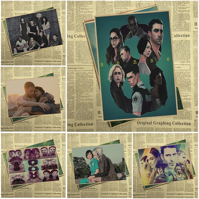 Best Price Sense8 Movie Kraft Paper Poster Bar Cafe Living Room Dining room Wall Decorative Paintings Best Price Sense8 Movie Kraft Paper Poster Bar Cafe Living Room Dining room Wall Decorative Paintings