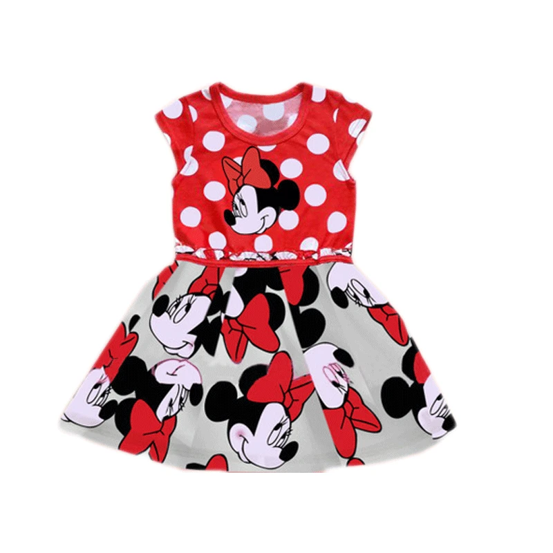Disney Frozen 2 Cinderella Dress New Children's Clothing Minnie Dot Kids Tutu Princess Children Casual Girls | Детская одежда и