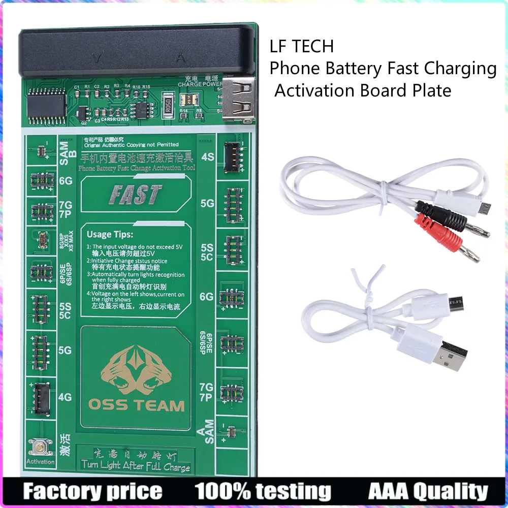 

For IPhone for Samsung Battery Charging Repair Tool Phone Battery Fast Charging Activation Board Plate