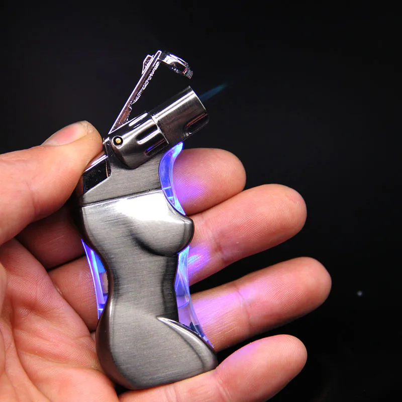 Hot butane spray lighter, beauty torch lighter, gasoline