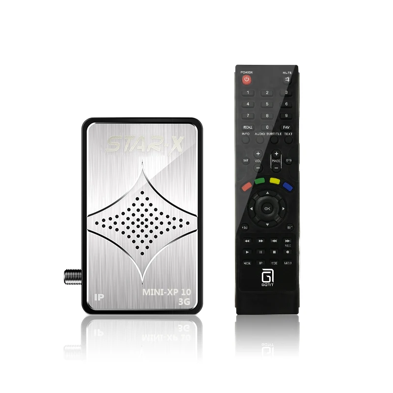 

MINI XP10 DVB-S2 IPTV Satellite TV Receiver with POP IPTV For 1 Year free for Arabic French Europe Poland UK 2G/8G PVR Decoder