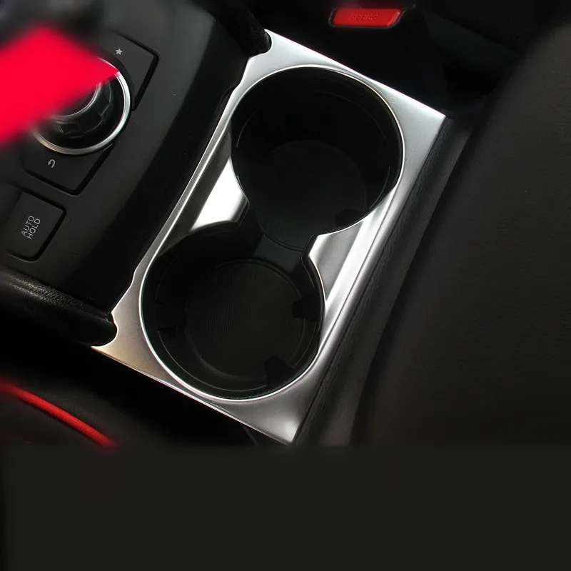 Stainless Steel Cup Holder Cover for Mazda CX 5 CX5 2017 2018