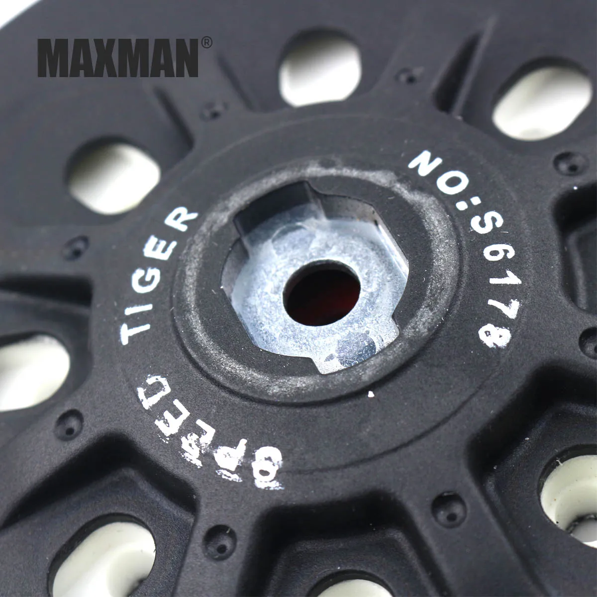 MAXMAN 6 дюймов MultiHole шлифовальные станки подложки пыли Мощность Инструмент электрический шлифовальный запчасти полировки шлифовальные