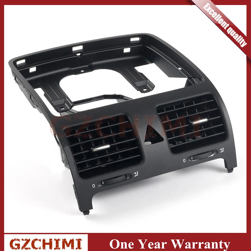 

1K0819728F Front Central Dashboard Air Outlet Vent Black for VW Jetta Golf 5 MK5 Rabbit