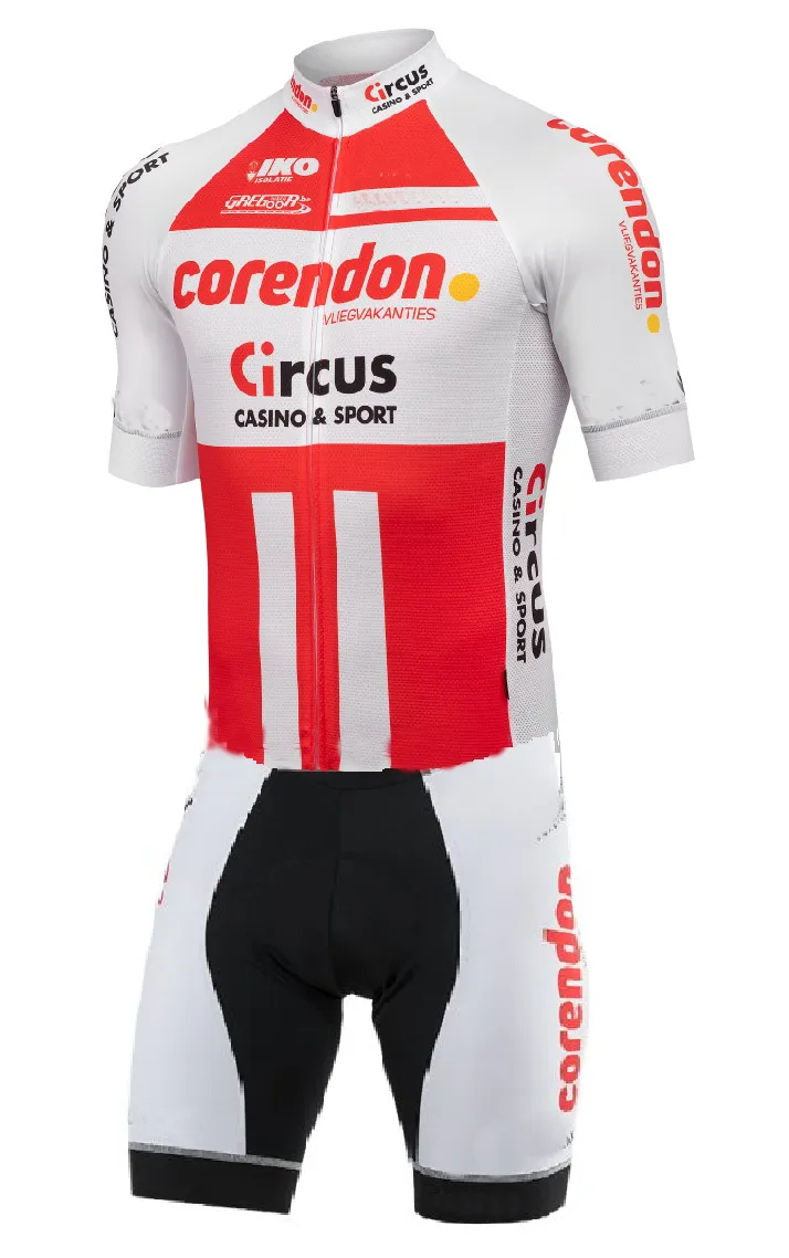 Мужская одежда для велоспорта, костюм из Джерси, облегающий костюм с диапазоном мощности CORENDON-CIRCUS, профессиональная команда, 3 вида цветов, гелевая подкладка, размер: XS-4XL
