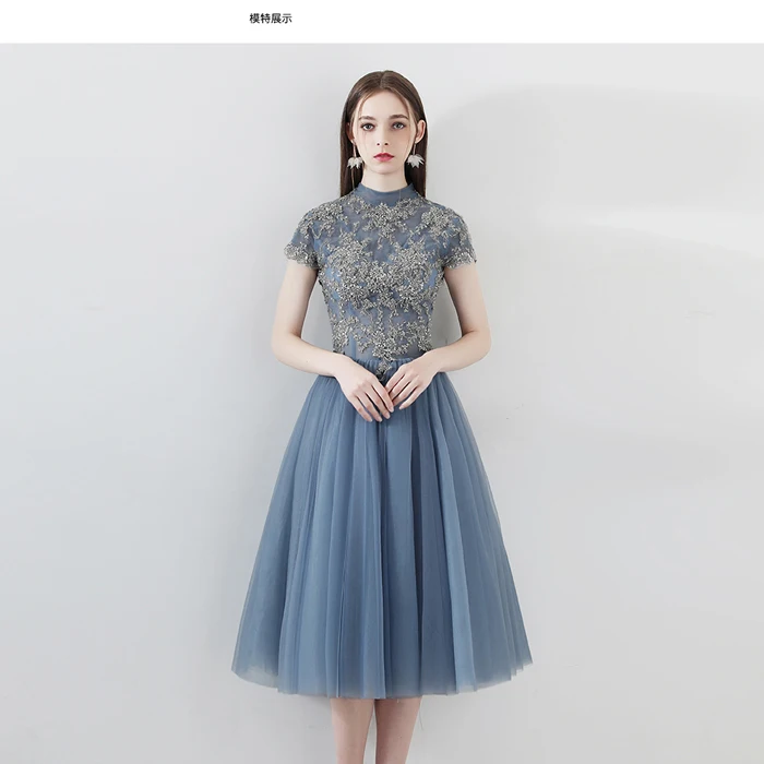 Elegant Vintage Party Long dress Women Fashion Lace Mesh A-Line Dress Summer new Solid color Slim fit Floor-Length dress women