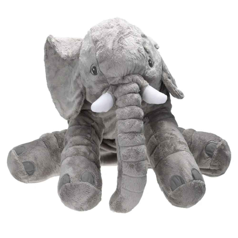 65cm Large Plush Elephant Doll Toy Baby Kids Sleeping Back Cushion