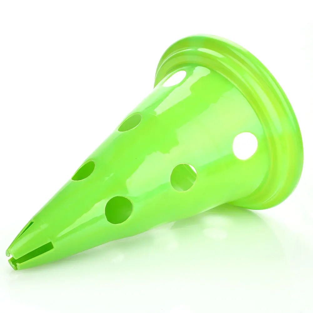 Multicolor soccer training cones