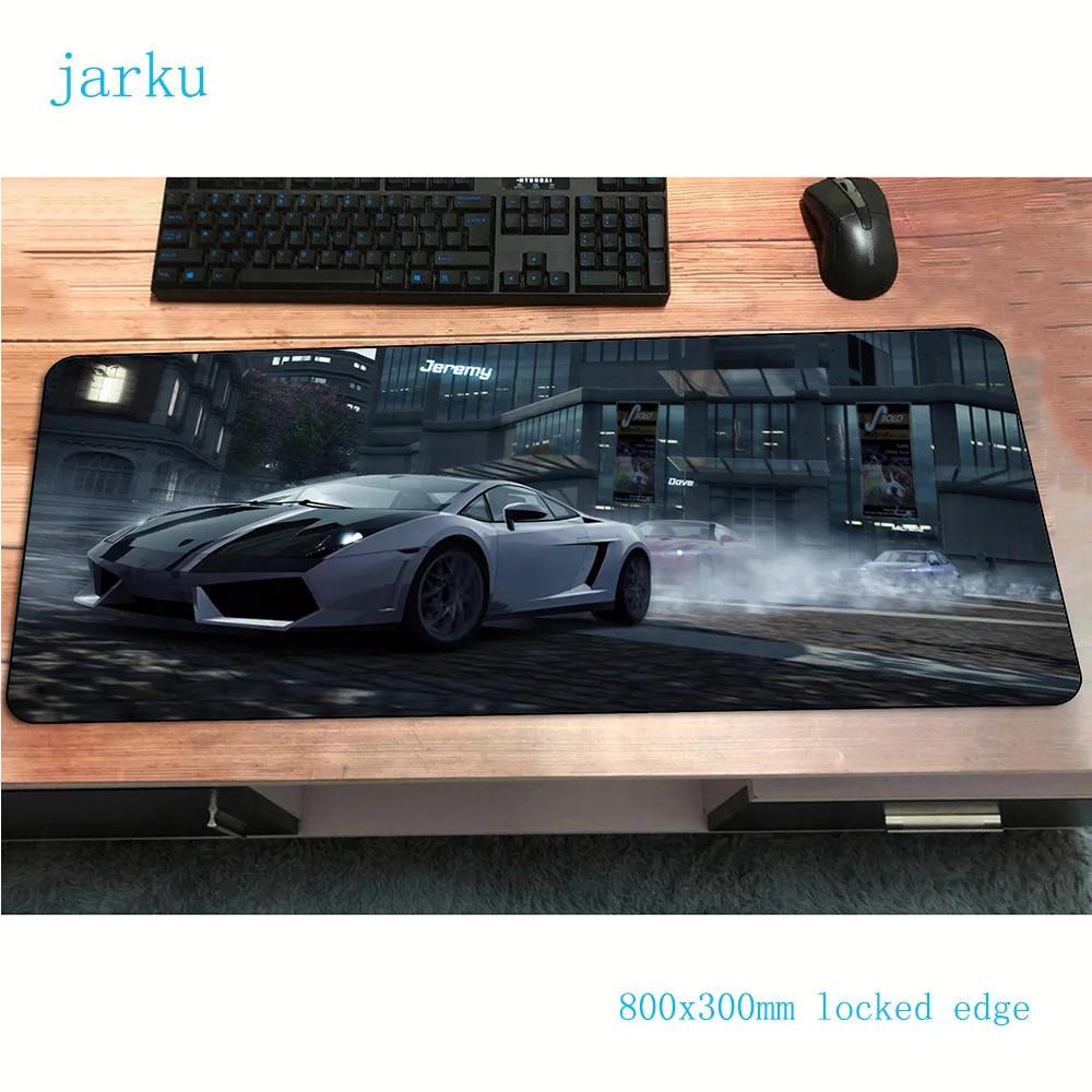 Коврик для мыши need for speed, для геймеров, офисный, 800x300x2 мм, коврик для мыши notbook, игровой коврик для мыши, большой 3d коврик для мыши, ПК, Настольный коврик для мыши