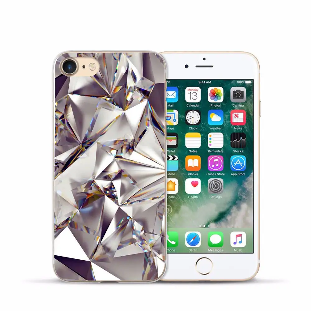 Xiaochenggui Мрамор чехол для телефона с узором Мягкий силиконовый чехол для iphone 5s 5 SE 6 6s 8 6/7/8 plus x xs XR XS Max чехол - Цвет: 6 soft case