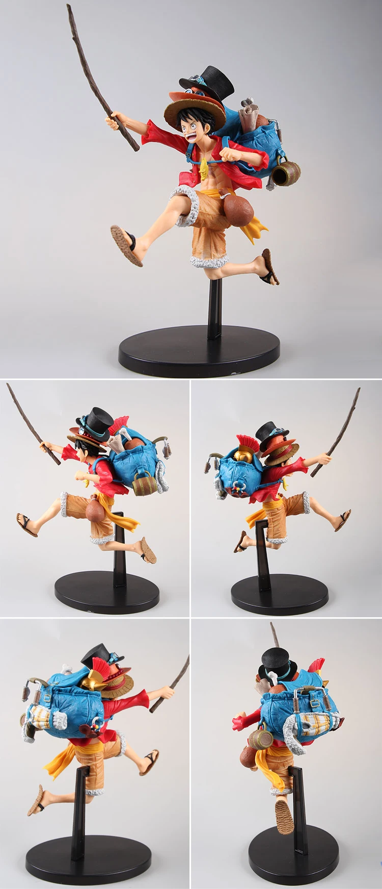 Японское аниме "ONE PIECE" Banpresto Mania производят коллекционную фигуру-обезьяна. D. Luffy