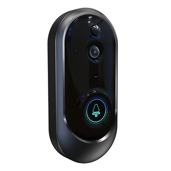 

Low Power 720P Smart WIFI Security Doorbell With Visual Recording Night Vision PIR Motion Detection Consumption Phone APP Remote